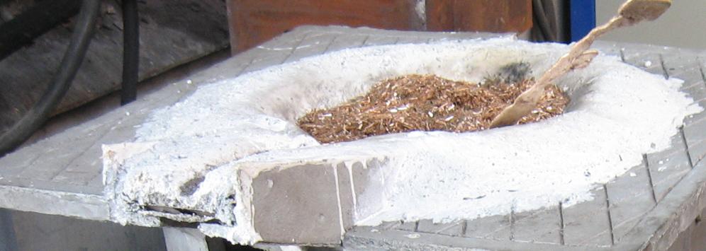 中頻熔煉爐冶煉配料